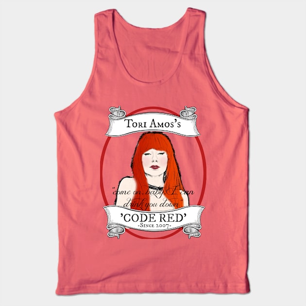 Code Red Tank Top by RabbitWithFangs